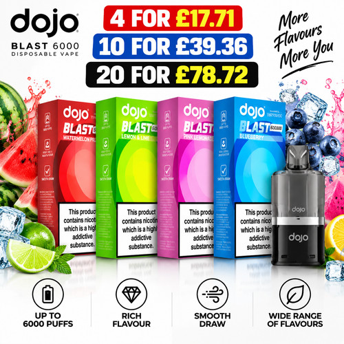 Vaporesso dojo blast 6000 - vaporesso,