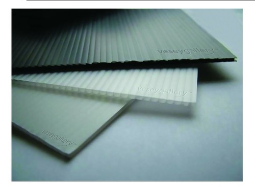 Sheets white a1 fluted - 20, of